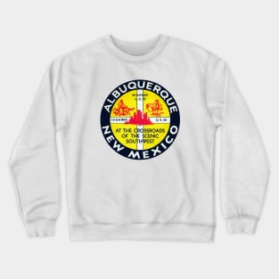 Vintage Albuquerque Crewneck Sweatshirt